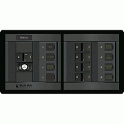 Blue Sea 1193 Elci Main 30A Double Pole + 4 Positions Horizontal