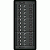 Blue Sea 1461 12 Position Circuit Breaker Panel - 12 Volt - 120A