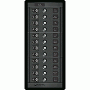 Blue Sea 1461 12 Position Circuit Breaker Panel - 12 Volt - 120A