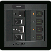 Blue Sea 1522 360 Panel Dual Bilge Pump Control