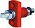 Blue Sea 2202 Small Red 250A Feed-Through Terminal 5/16"-18 Stud