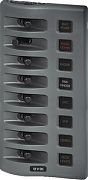 Blue Sea 4308 Gray 8 Position Weatherdeck Water Resistant Fuse Panel