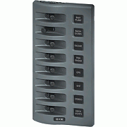 Blue Sea 4309 Weatherdeck 12 Volt DC Waterproof Switch Panel - 8 Position