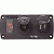 Blue Sea 4363 Water Resistant USB Accessory Panels - 15A Circuit Breaker, 12 Volt Socket, 2.1A Dual USB Charger
