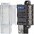 Blue Sea 5045 4-CIRCUIT Fuse Block St Ato/Atc with Cover