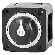 Blue Sea 6008200 M-SERIES Selector 3 Position Battery Switch - Black