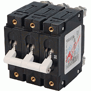 Blue Sea 7289 C-SERIES Triple Pole Circuit Breaker - 80A