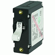 Blue Sea 7299 Ac / DC Single Pole Magnetic World Circuit Breaker - 8 Amp