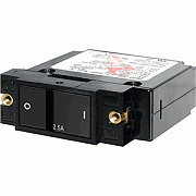 Blue Sea 7399 A-SERIES Flat Rocker Circuit Breaker - Single Pole - 2.5A