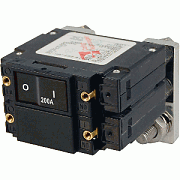 Blue Sea 7476 C - Series Flat Circuit Breaker, Single and Double Pole - 200 Amp