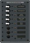 Blue Sea 8023 12/24V DC 8 Position Circuit Breaker Panel
