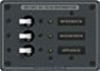 Blue Sea 8058 120V AC 3 Position Circuit Breaker Panel