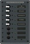 Blue Sea 8059 120V AC 8 Position Circuit Breaker Panel