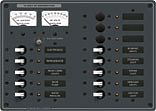 Blue Sea 8068 12V DC 13 Position Circuit Breaker Position with Meters