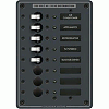 Blue Sea 8159 Ac 8 Position 230V (european) Breaker Panel (white Switches)