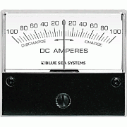 Blue Sea 8253 DC Zero Center Analog Ammeter - 2-3/4" Face, 100-0-100 Amperes DC