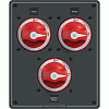 Blue Sea 8280 DC Parallel Circuit Battery Switch Panel