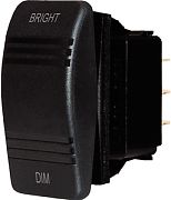 Blue Sea 8291 Black DC Digital Dimmer Switch - On/Off/On