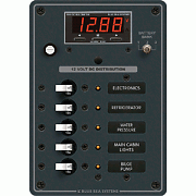 Blue Sea 8401 DC 5 Position with Multi-Function Meter