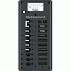 Blue Sea 8488 Breaker Panel - Ac Main + 8 Positions - White