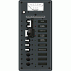 Blue Sea 8489 Breaker Panel - Ac 2 Sources + 6 Positions - White
