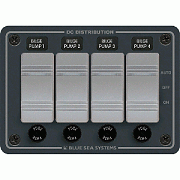 Blue Sea 8666 Contura 4 Bilge Pump Control Panel