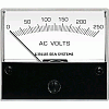 Blue Sea 9354 Ac Analog Voltmeter 0-250 Volts Ac