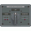 Blue Sea Ac Rotary Switch Panel 65AMP - 2 Positions + Off - 4 Pole