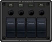 Blue Sea DC Water Resistant 4 Position Breaker Panel