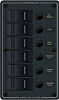 Blue Sea DC Water Resistant 6 Position Breaker Panel