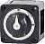 Blue Sea M-SERIES Battery Switch On/Offor  Dual Circuit Black