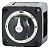 Blue Sea M-SERIES Battery Switch On/Offor On with Knob Black