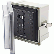 Blue Sea Sms Surface Mount System Panel Enclosure - 120/240V AC/50A Elci Main - 1 Blank Circuit Position