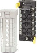 Blue Sea St Clb Circuit Breaker Block - 6 Position with Negative Bus