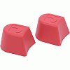 Blue Sea Stud Mount Insulating Booths - 2-PACK - Red