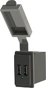 Blue Sea Systems 1039 Dual USB 4.8A 12 24VDC Sw Mnt