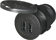 Blue Sea Systems 1045 Dual USB Scoket 4.8A 12 24VDC