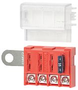 Blue Sea Systems 5023 Fuse Block Stb Bat Term 4 Circ
