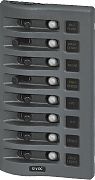 Blue Sea Weather Deck Panel 12 Volt 8 Circuit Breaker Panel