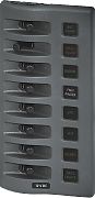 Blue Sea Weather Deck Panel 12 Volt 8 Gang Fuse Panel