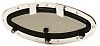 Bomar S616MBSS Classic Series Stainless Steel Portlight - Screen/Tab Ring