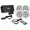 Boss Audio ASK904B.64 4-CHANNEL Bluetooth Amplifier W/4 Speakers