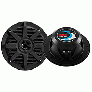 Boss Audio MR62B 6.5" 2-WAY 200W Marine Full Range Speaker - Black - Pair
