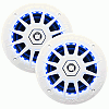 Boss Audio MRGB65 Coaxial Marine Speakers W/Rgb LED Lights - 6.5"