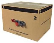 Buffalo 10087 Recycled Colored Cloth Wipes 8# Box