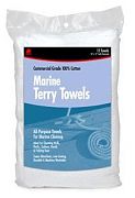 Buffalo 60248 Marine Cotton Terry Towels 3-Pack Roll