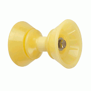 C.E. Smith 3" Bow Bell Roller Assembly - Yellow TPR
