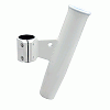C.E. Smith Aluminum Vertical CLAMP-ON Rod Holder 1-2/3" Od White Powdercoat with Sleeve
