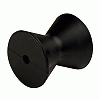 C.E. Smith Bow Roller - Black - 4" Diameter - 3-3/4"W - 1/2" Id