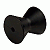 C.E. Smith Bow Roller - Black - 4" Diameter - 3-3/4"W - 1/2" Id